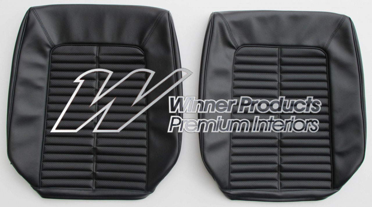 Holden Monaro HK Monaro GTS Coupe 10X Black Seat Covers (Image 2 of 7)