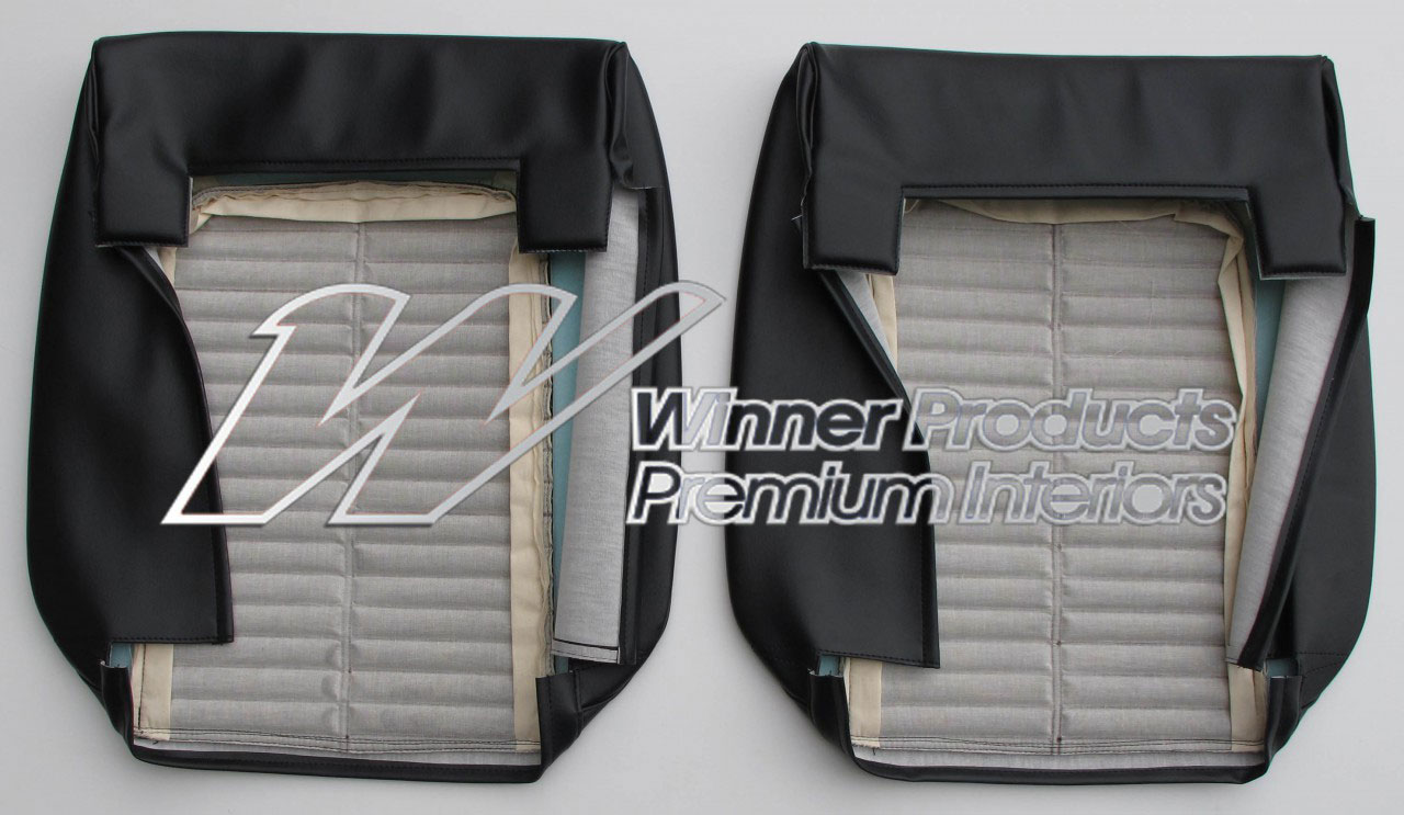 Holden Monaro HK Monaro GTS Coupe 10X Black Seat Covers (Image 4 of 7)