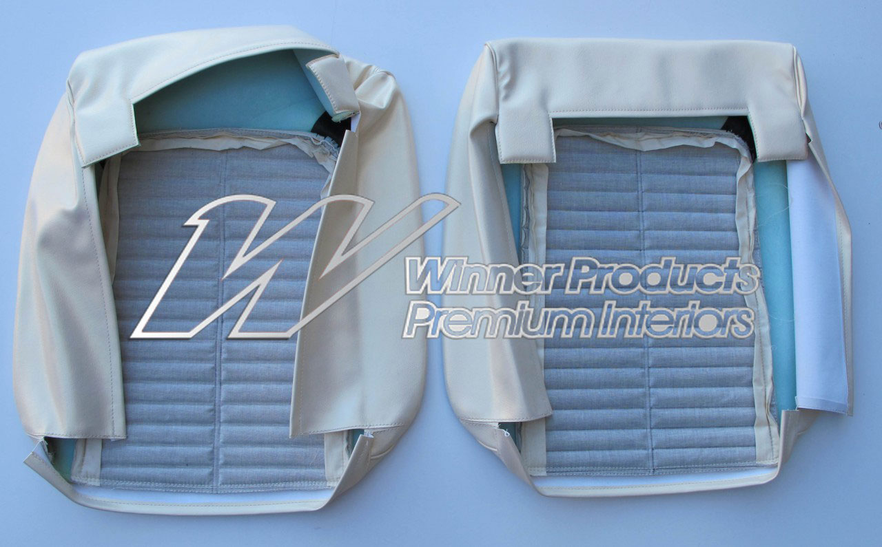 Holden Monaro HK Monaro GTS Coupe 18Y Parchment & Black Seat Covers (Image 4 of 5)