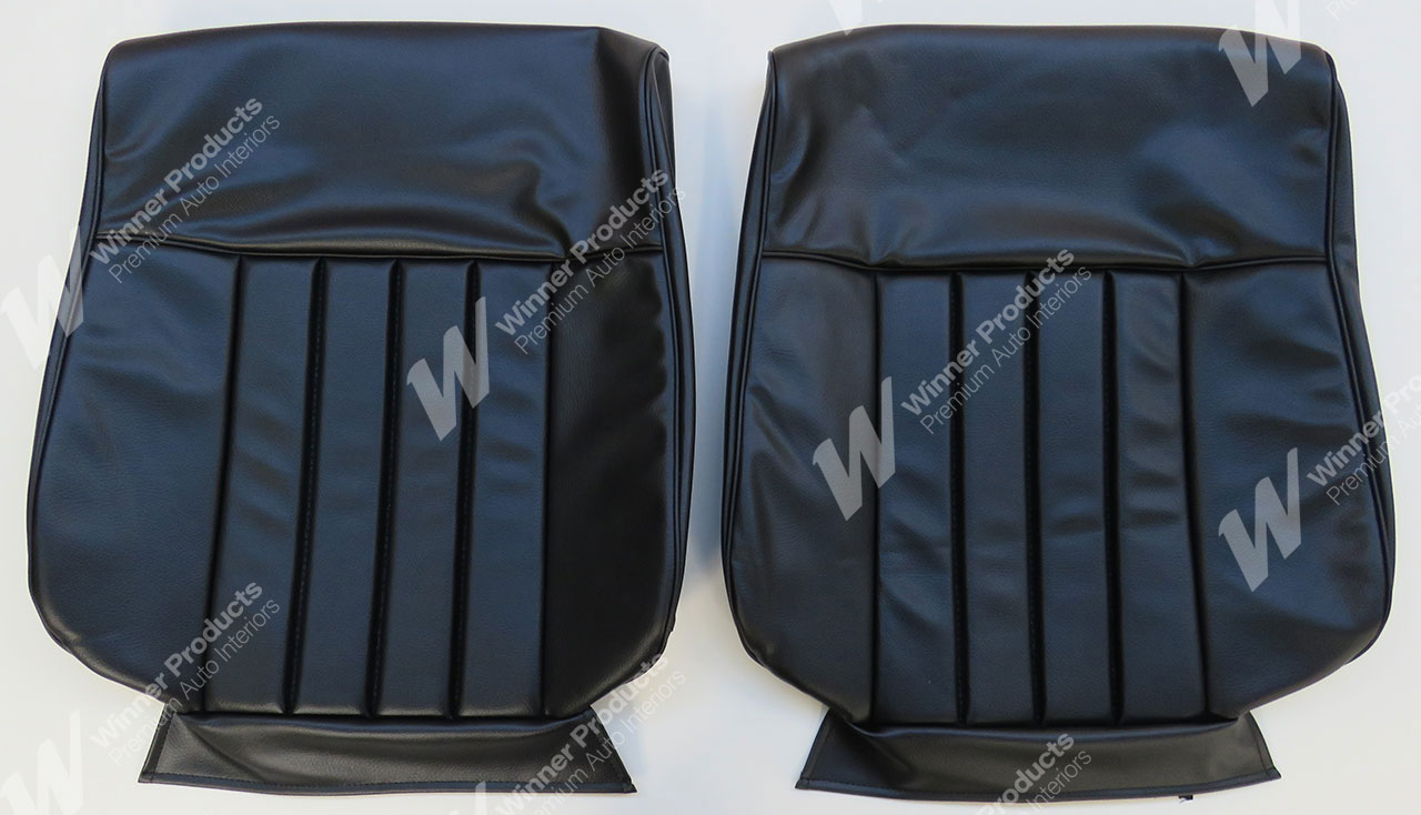 Holden Premier HQ Premier Sedan Sept72-Mar73 10R Black Seat Covers (Image 2 of 5)