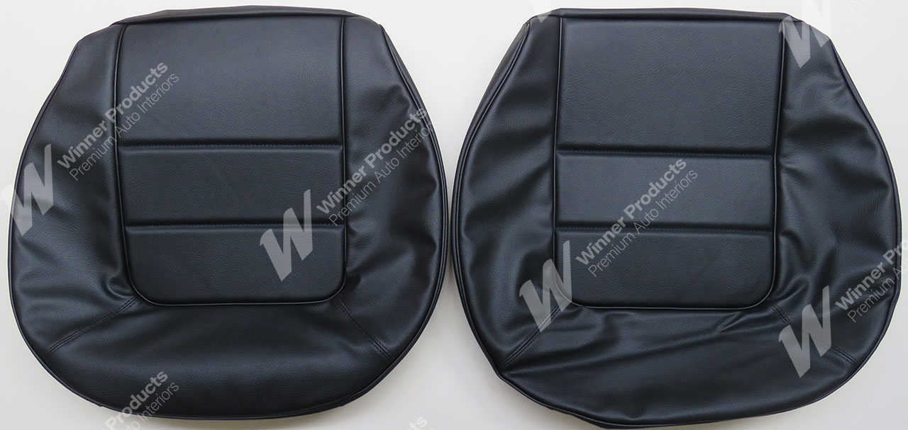 Holden Monaro HQ Monaro GTS Coupe 1971 10X Black Seat Covers (Image 3 of 5)