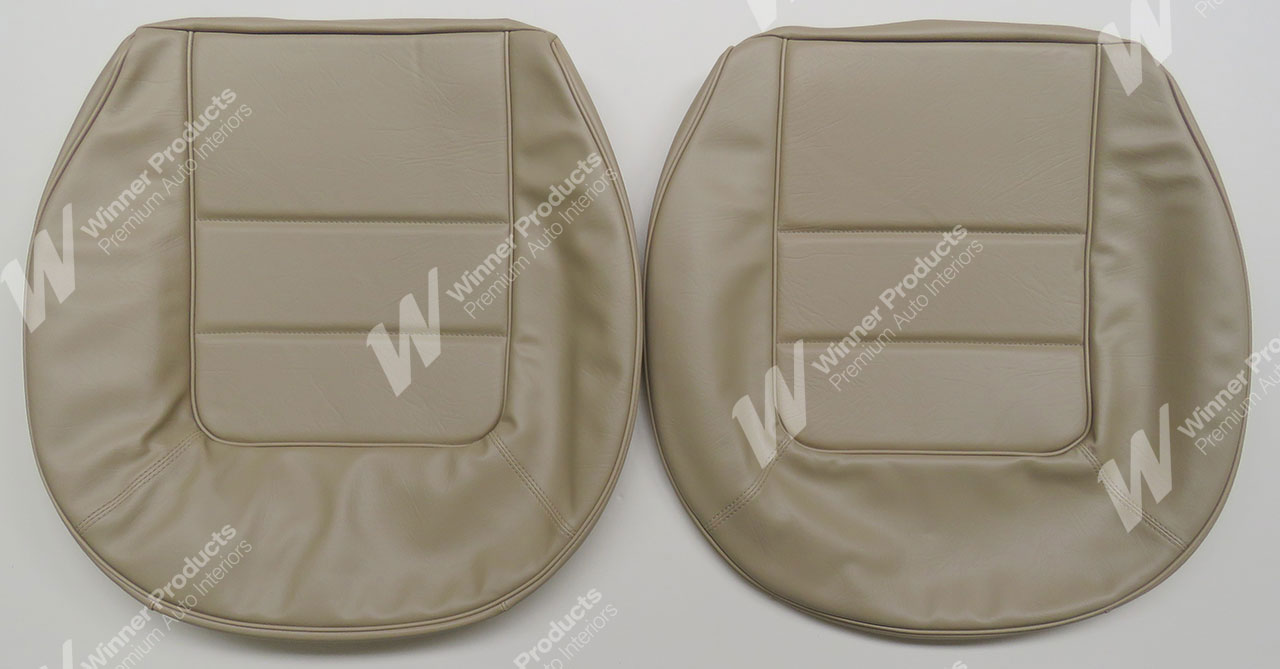 Holden Monaro HQ Monaro GTS Sedan Mar-Sep 74 38X Doeskin & Chestnut Seat Covers (Image 2 of 3)