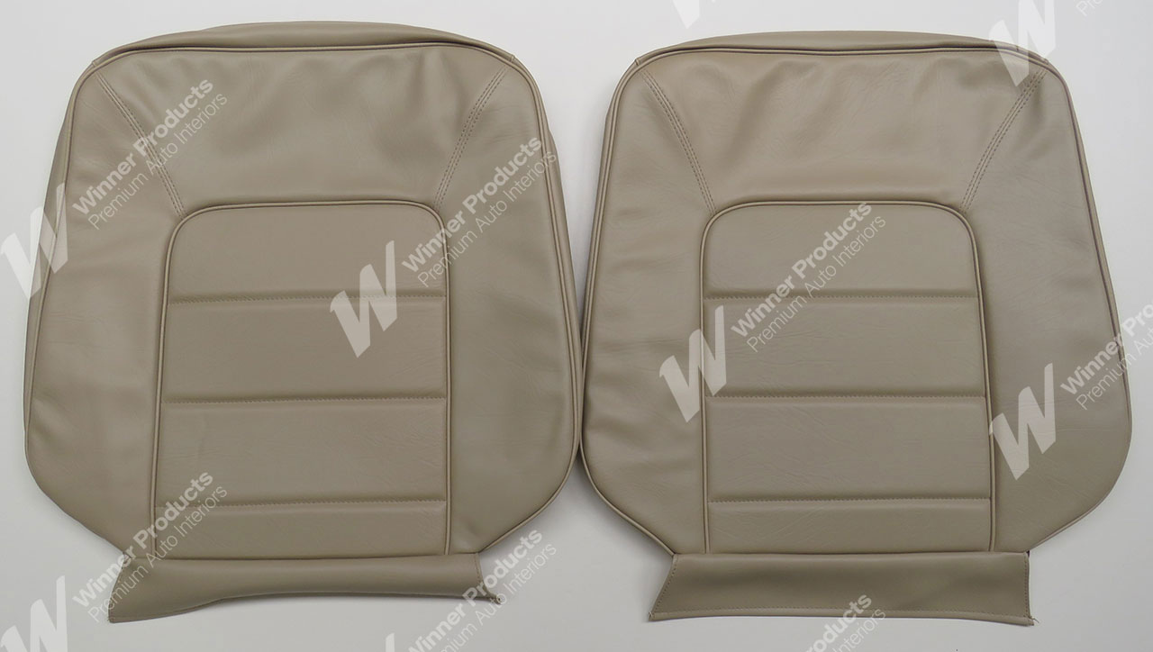 Holden Monaro HQ Monaro GTS Sedan Mar-Sep 74 38X Doeskin & Chestnut Seat Covers (Image 3 of 3)