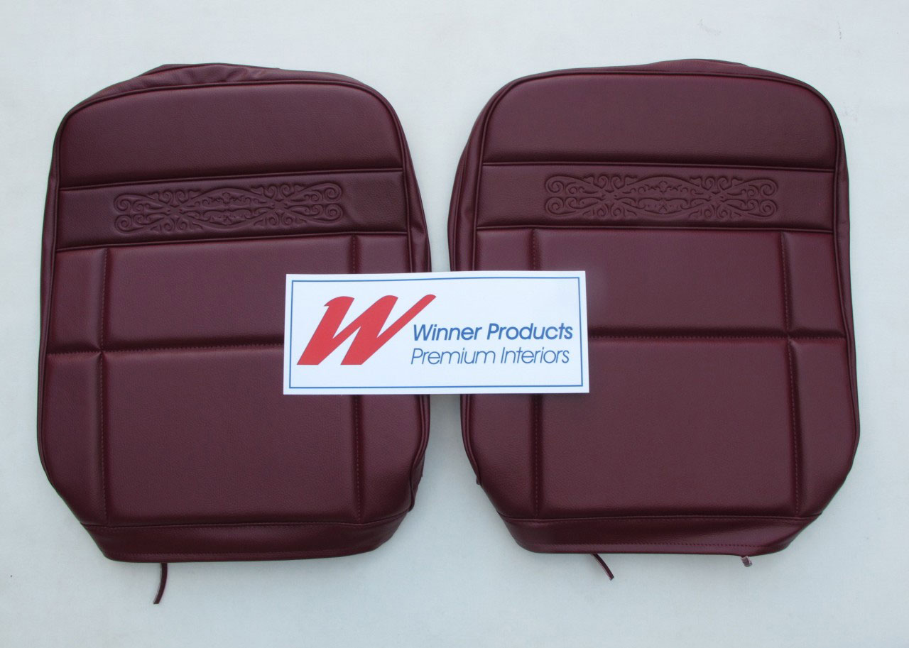 Holden Premier HT Premier Sedan 12R Morocco Red Seat Covers (Image 2 of 7)