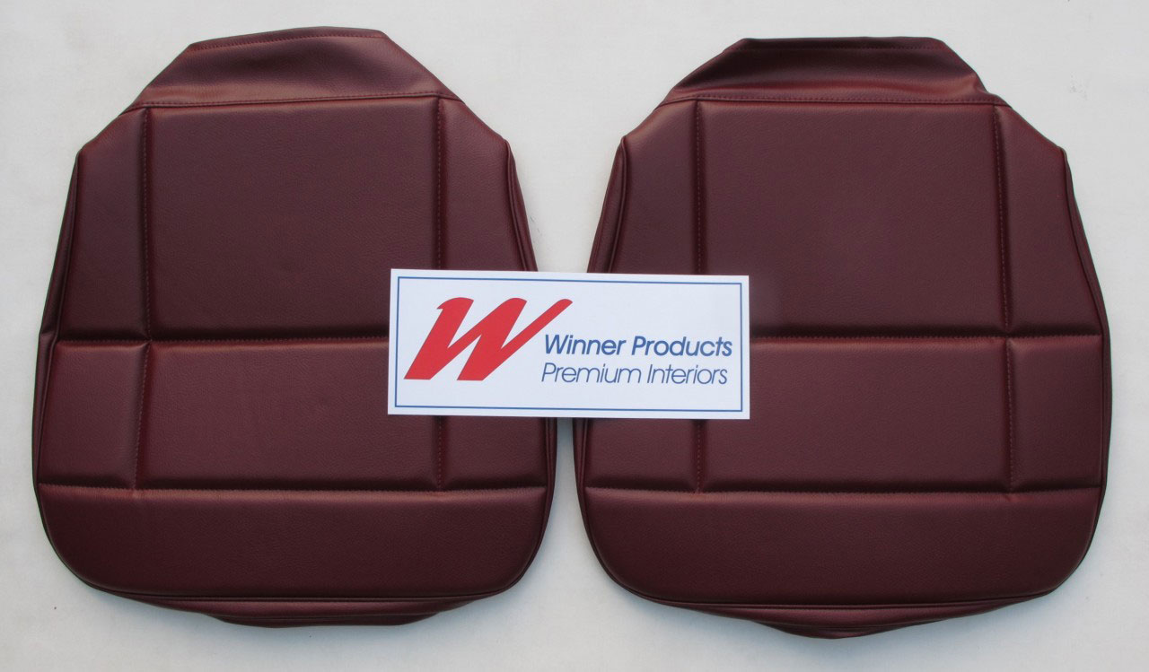 Holden Premier HT Premier Sedan 12R Morocco Red Seat Covers (Image 5 of 7)