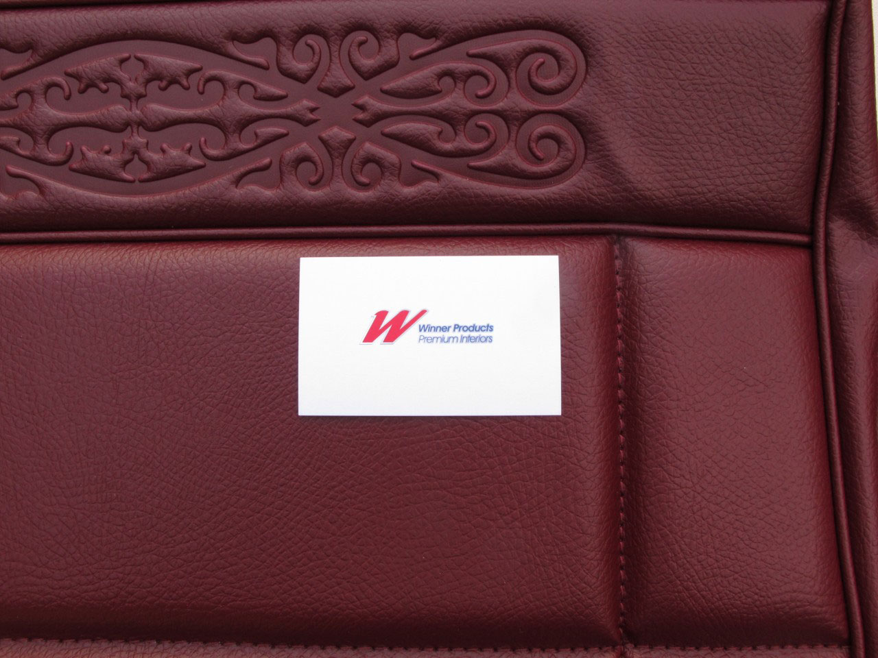 Holden Premier HT Premier Sedan 12R Morocco Red Seat Covers (Image 6 of 7)
