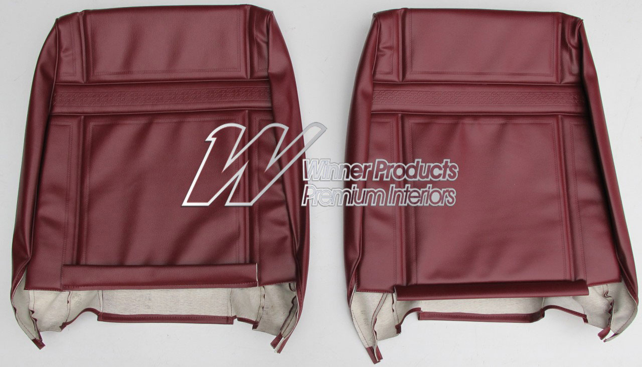 Holden Kingswood HT Kingswood Sedan 12E Morocco Red Seat Covers (Image 2 of 8)