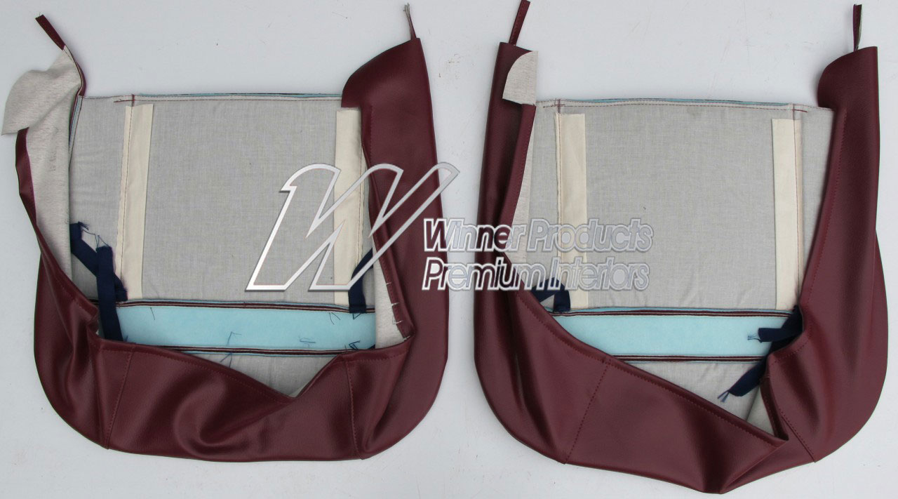 Holden Kingswood HT Kingswood Sedan 12E Morocco Red Seat Covers (Image 8 of 8)