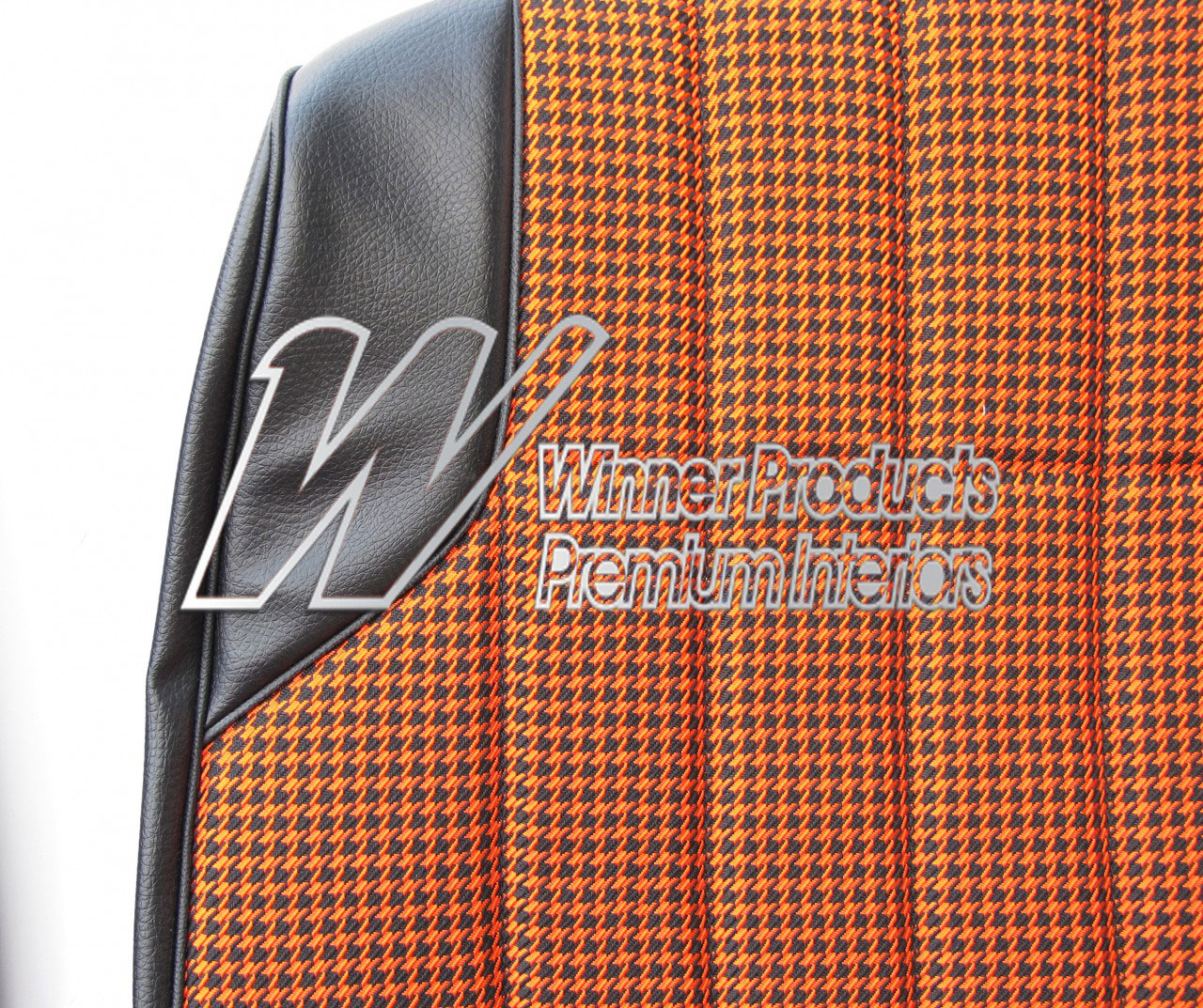 Holden Monaro HT Monaro GTS Coupe 10Z Black & Houndstooth Seat Covers (Image 3 of 5)