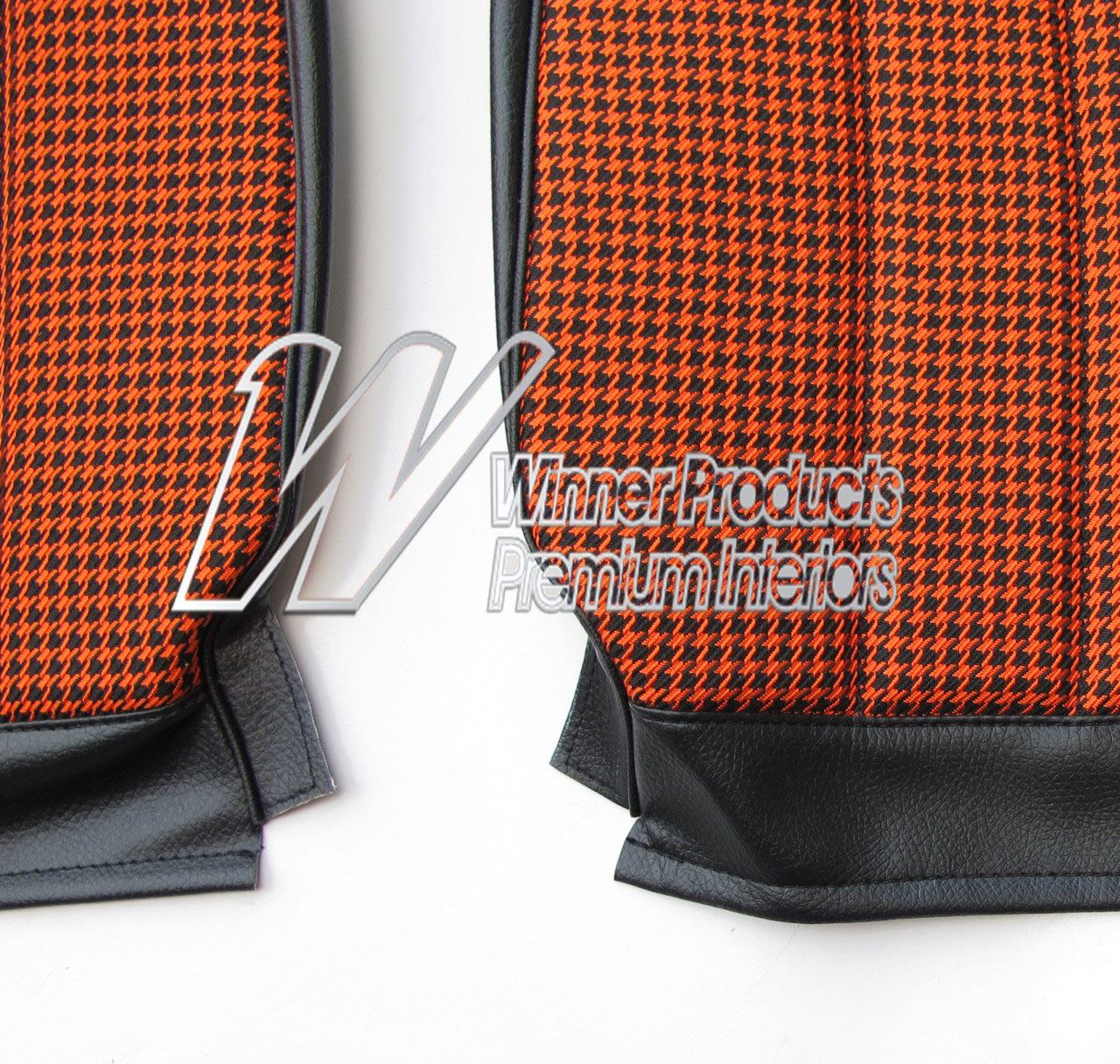 Holden Monaro HT Monaro GTS Coupe 10Z Black & Houndstooth Seat Covers (Image 4 of 5)