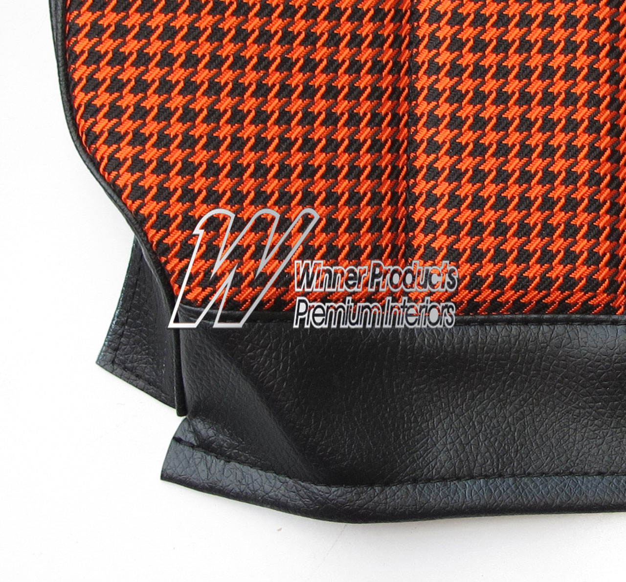 Holden Monaro HT Monaro GTS Coupe 10Z Black & Houndstooth Seat Covers (Image 5 of 5)