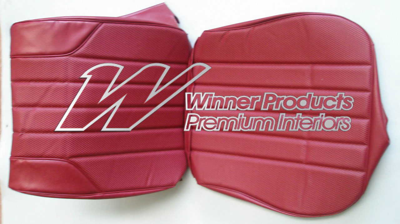 Holden Monaro HT Monaro GTS Coupe 12X Morocco Red Seat Covers (Image 2 of 6)