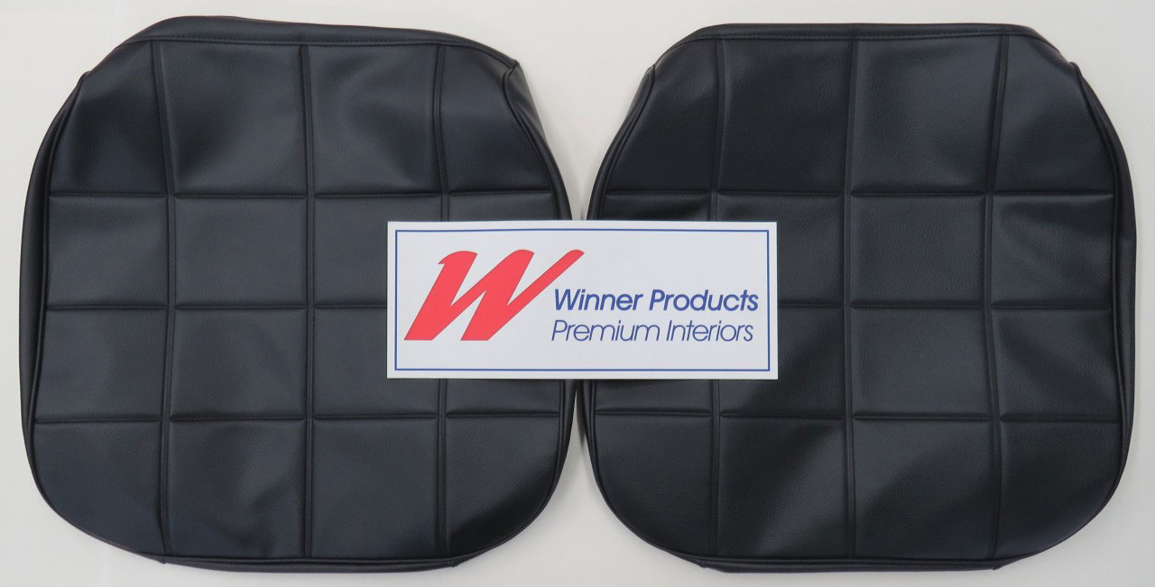 Holden Torana LC Torana S Coupe 40D Black Seat Covers (Image 2 of 3)