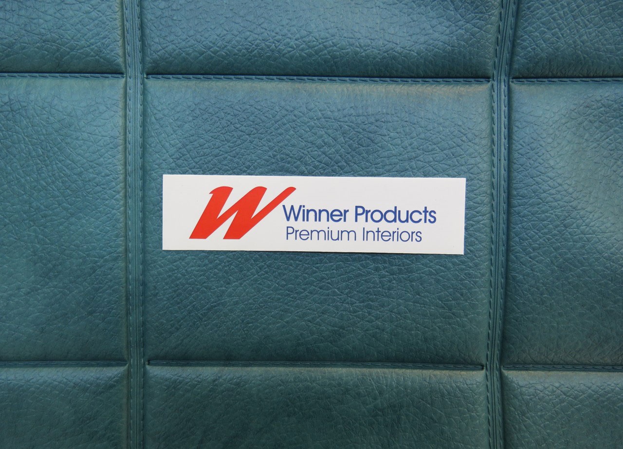 Holden Torana LC Torana S Coupe 43B Turquoise Mist Seat Covers (Image 3 of 3)