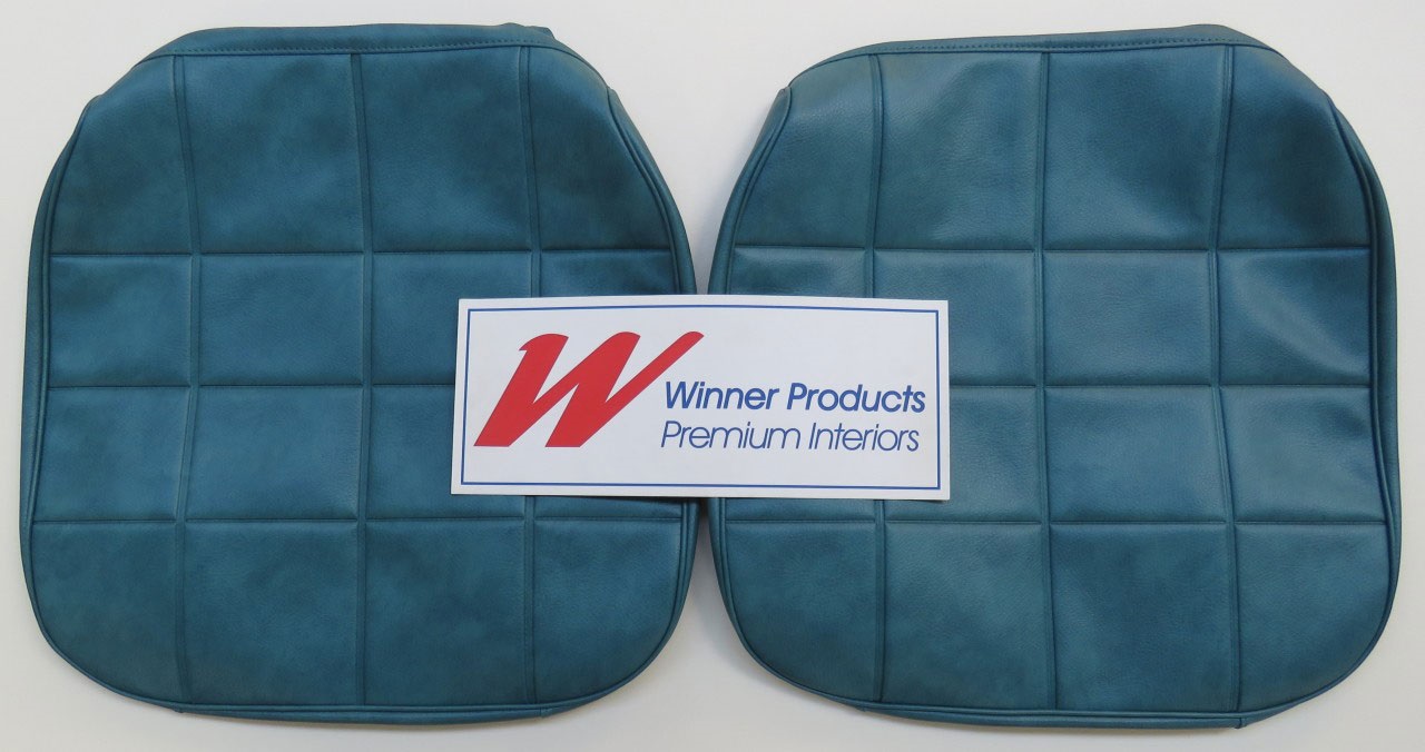 Holden Torana LC Torana S Sedan 43A Turquoise Mist Seat Covers (Image 2 of 3)