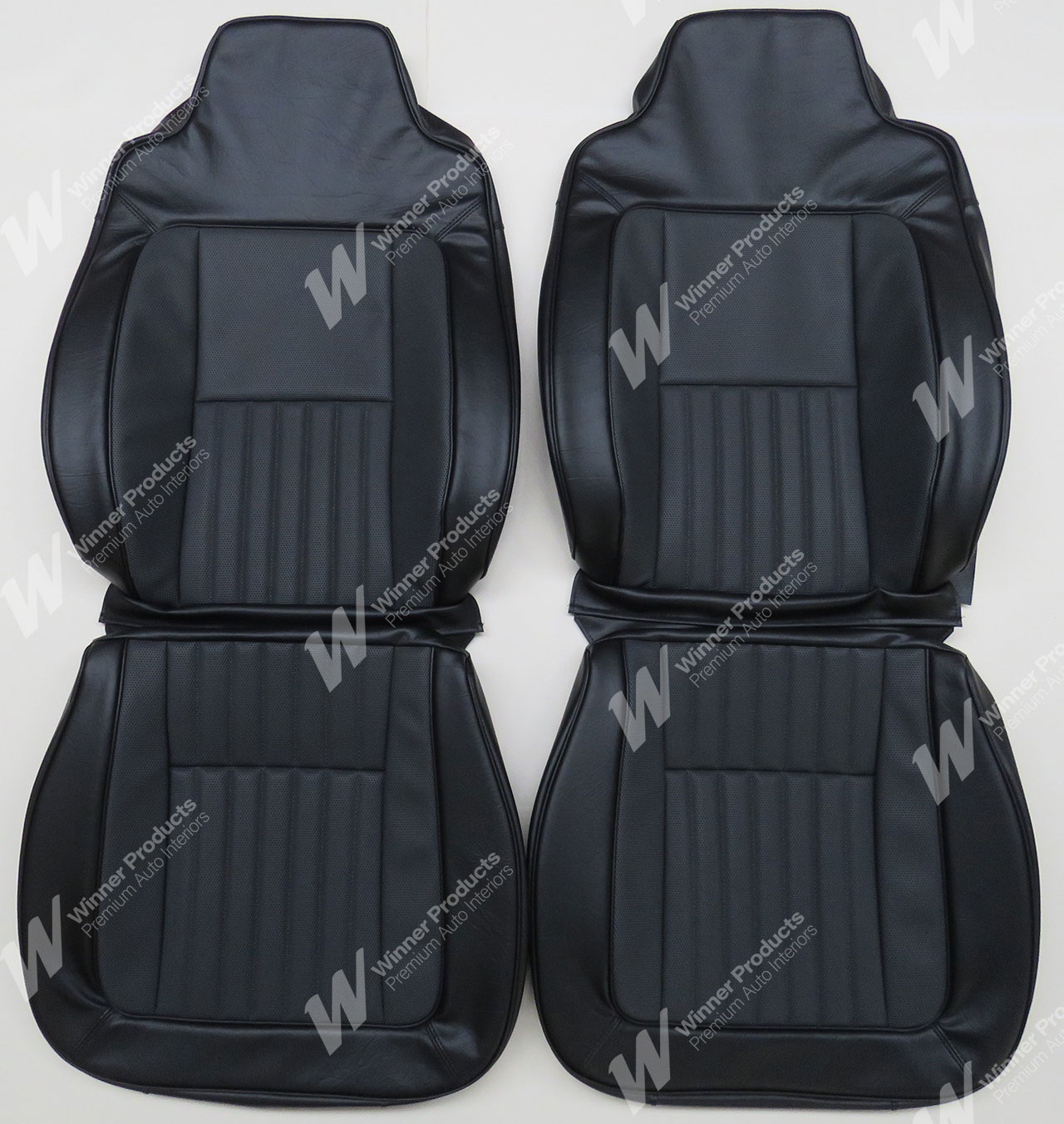 Holden Torana LH Torana SLR Sedan 19V Black & Printed Stripe Seat Covers (Image 1 of 5)