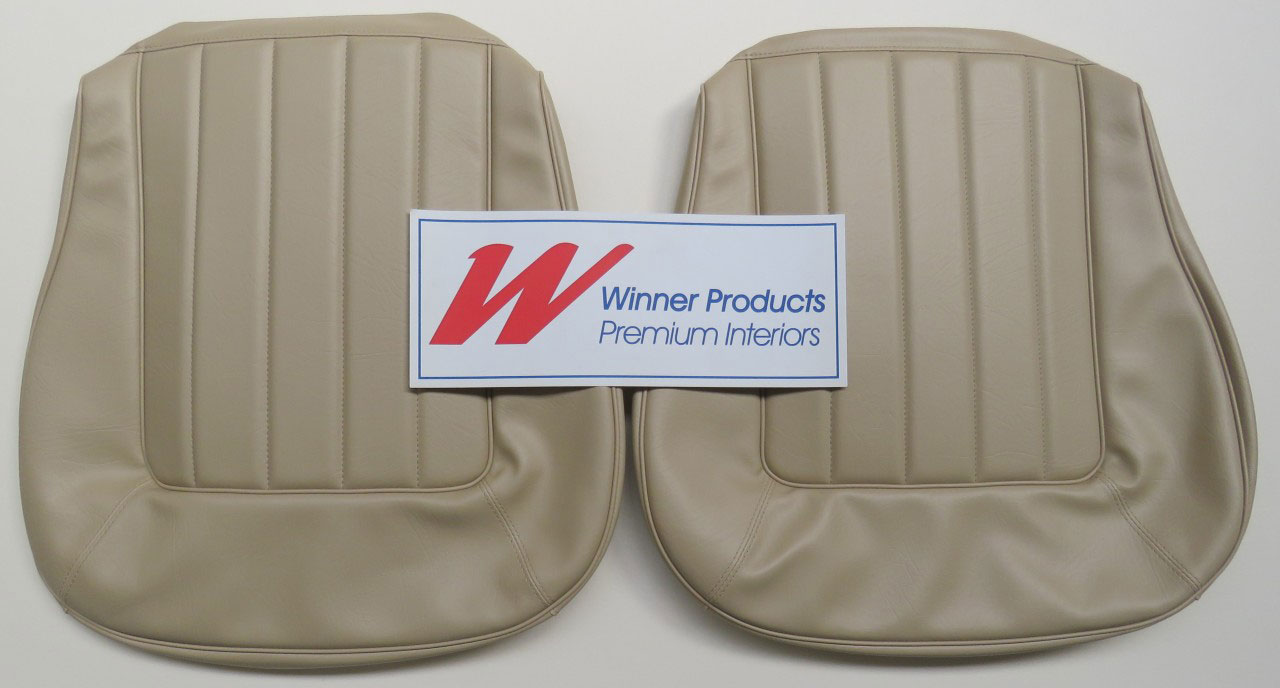 Holden Torana LJ Torana GTR Coupe 58X Doeskin & Chestnut Seat Covers (Image 2 of 4)