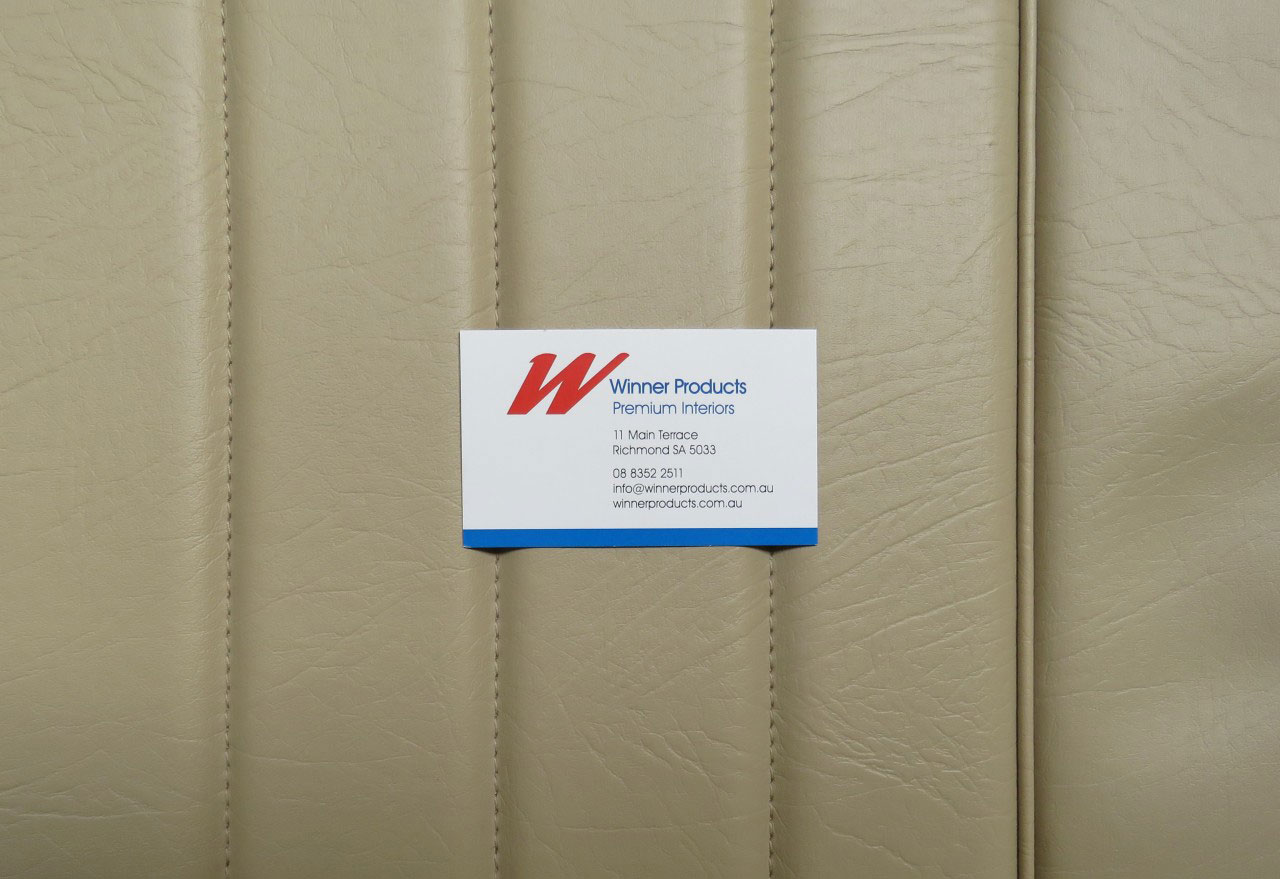 Holden Torana LJ Torana GTR Coupe 58X Doeskin & Chestnut Seat Covers (Image 4 of 4)