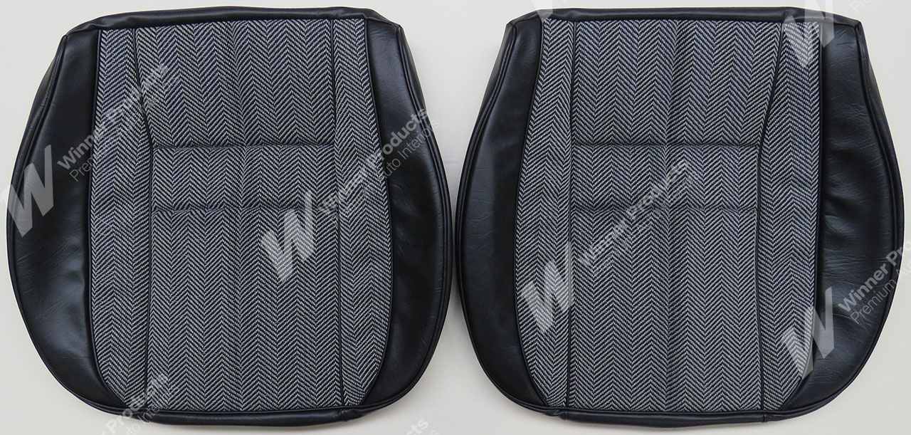 Holden Torana LX Torana SS Hatch 18X Slate Black Seat Covers (Image 3 of 4)