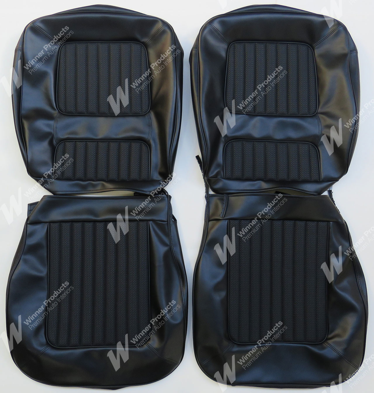 Ford GT XW GT Sedan B Black Seat Covers (Image 1 of 4)
