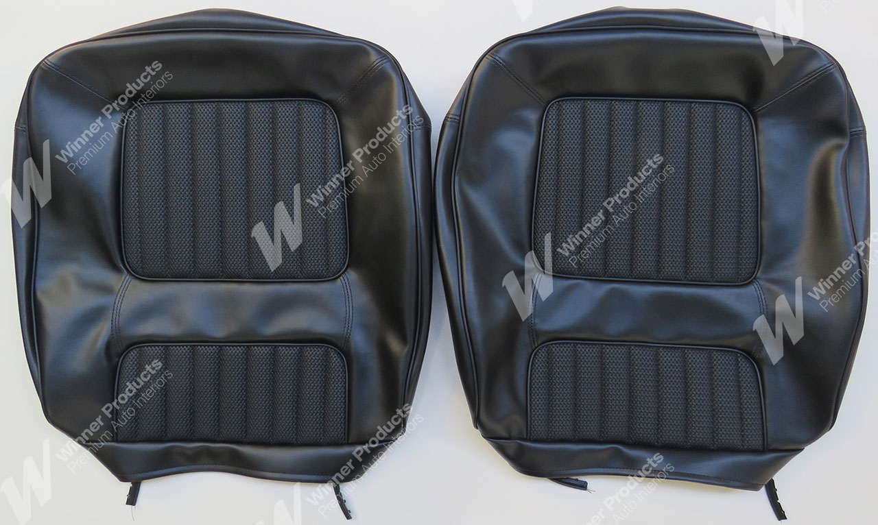 Ford GT XW GT Sedan B Black Seat Covers (Image 2 of 4)