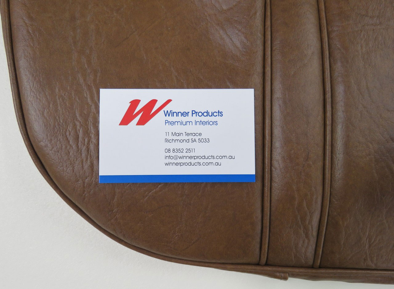 Ford Fairmont XB Fairmont Sedan S Saddle Seat Covers (Image 3 of 3)