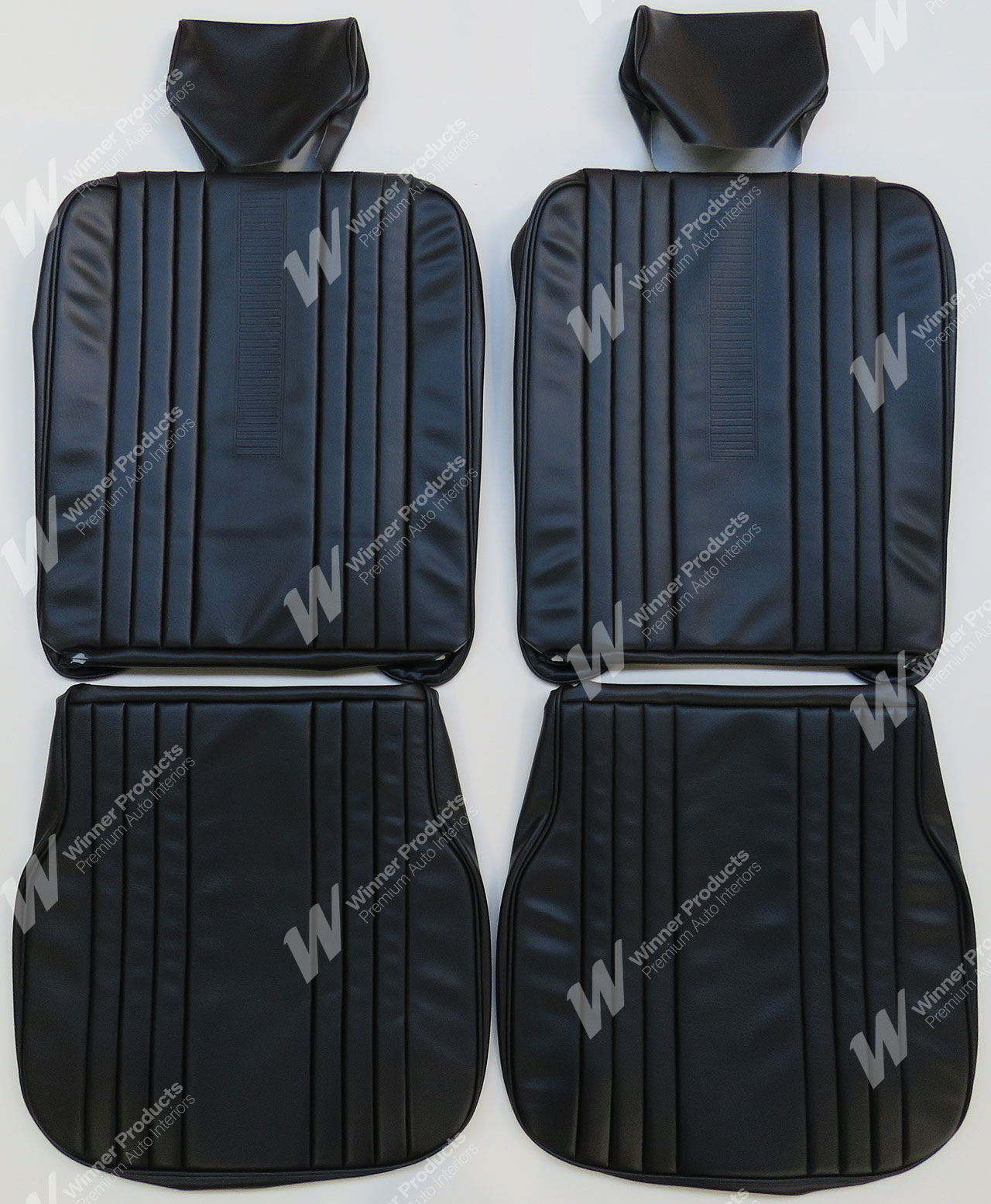 Valiant Regal VG Valiant Regal Hardtop X1 Black Seat Covers (Image 1 of 5)
