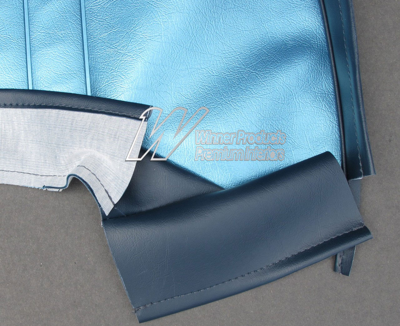 Holden Special EH Special Sedan C31 Saxe & Columbine Blue Seat Covers (Image 11 of 14)