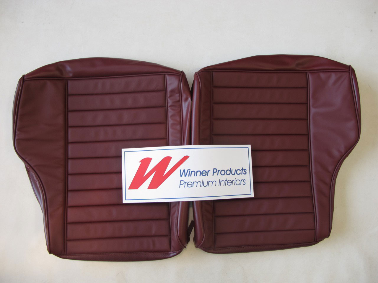 Holden Premier EH Premier Wagon C79 Waldorf Red Seat Covers (Image 2 of 6)