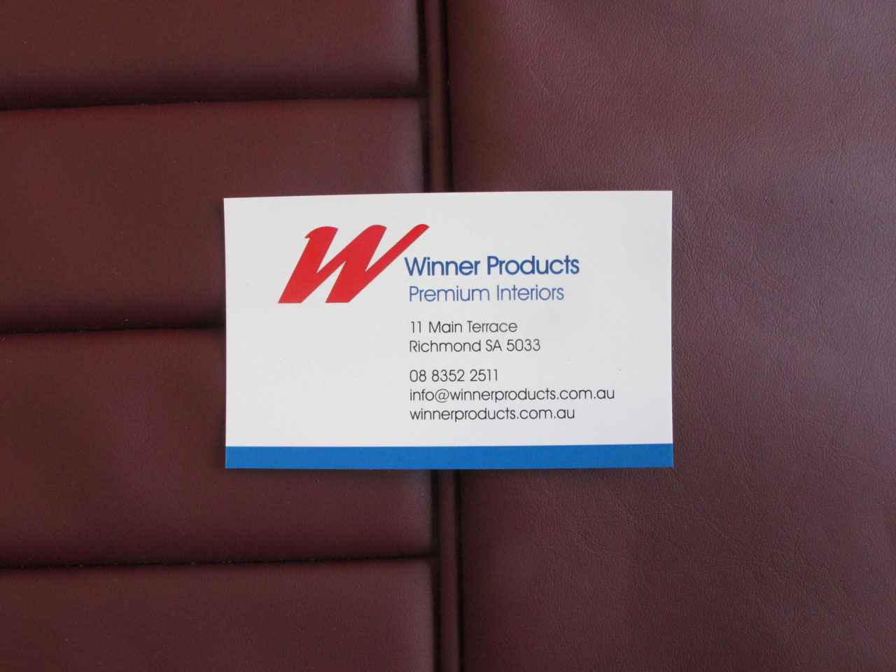 Holden Premier EH Premier Wagon C79 Waldorf Red Seat Covers (Image 5 of 6)