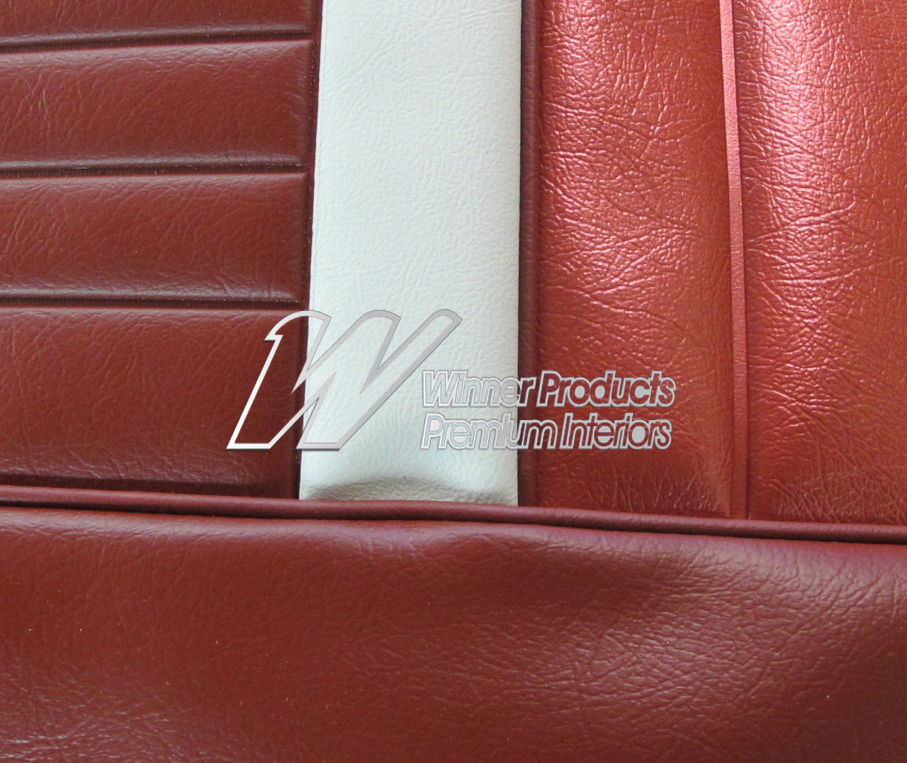 Holden Special EJ Special Sedan B10 Garnet & Bolero Red with Feathertop Grey Seat Covers (Image 2 of 9)