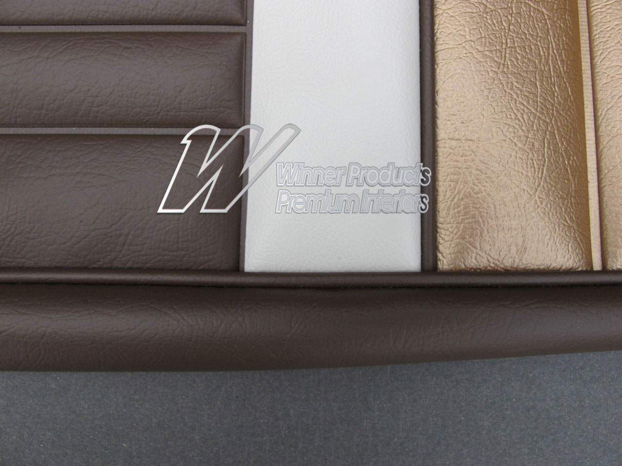 Holden Special EJ Special Sedan B16 Aztec Gold & Jamboree Brown with Feathertop Grey Seat Covers (Image 2 of 10)