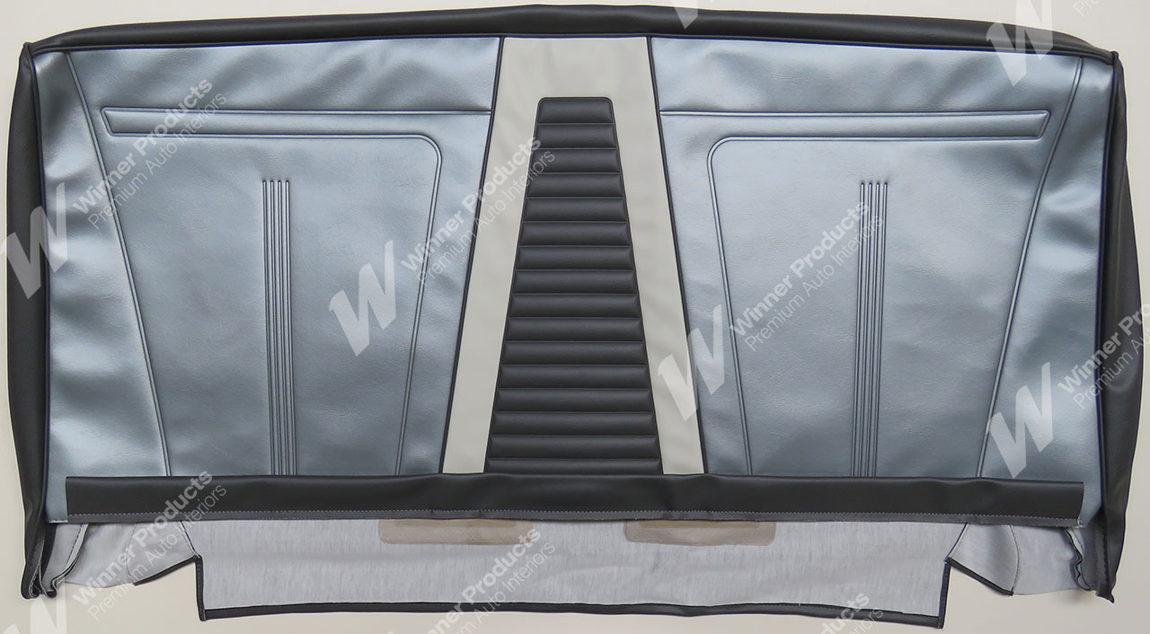 Holden Special EJ Special Sedan B17 Alligator & Elephant Grey with Feathertop Grey Seat Covers (Image 2 of 6)