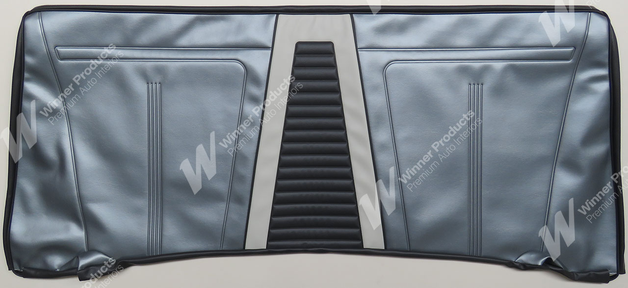 Holden Special EJ Special Sedan B17 Alligator & Elephant Grey with Feathertop Grey Seat Covers (Image 4 of 6)