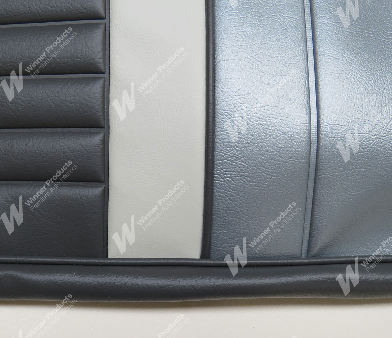 Holden Special EJ Special Sedan B17 Alligator & Elephant Grey with Feathertop Grey Seat Covers (Image 6 of 6)