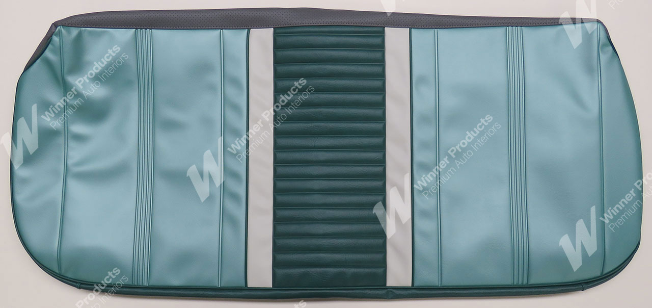 Holden Special EJ Special Wagon B21 Monaco & Geisha Turquoise with Feathertop Grey Seat Covers (Image 5 of 6)