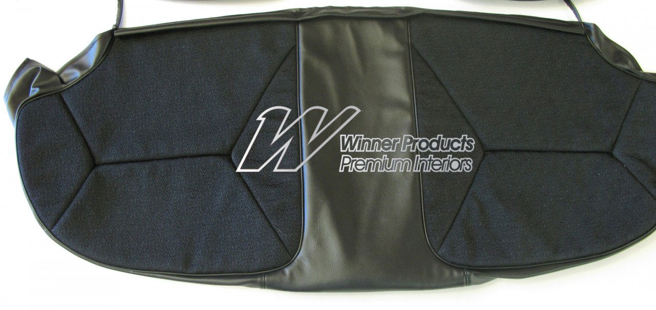 Holden Brougham HG Brougham Sedan 10M Black & Brocade Seat Covers (Image 5 of 13)