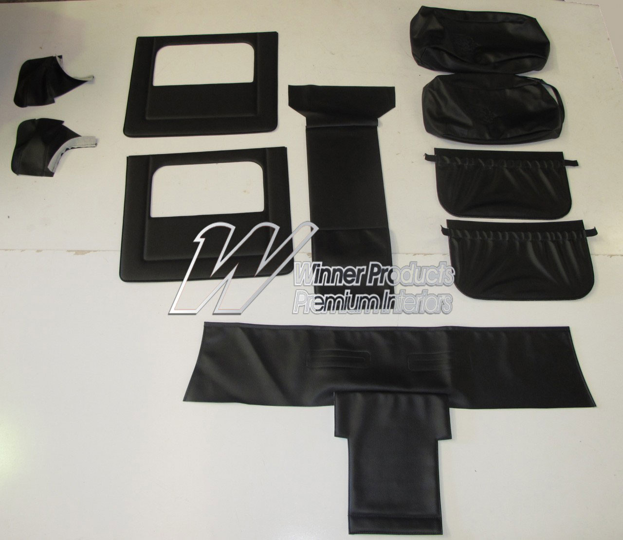 Holden Brougham HG Brougham Sedan 10M Black & Brocade Seat Covers (Image 12 of 13)