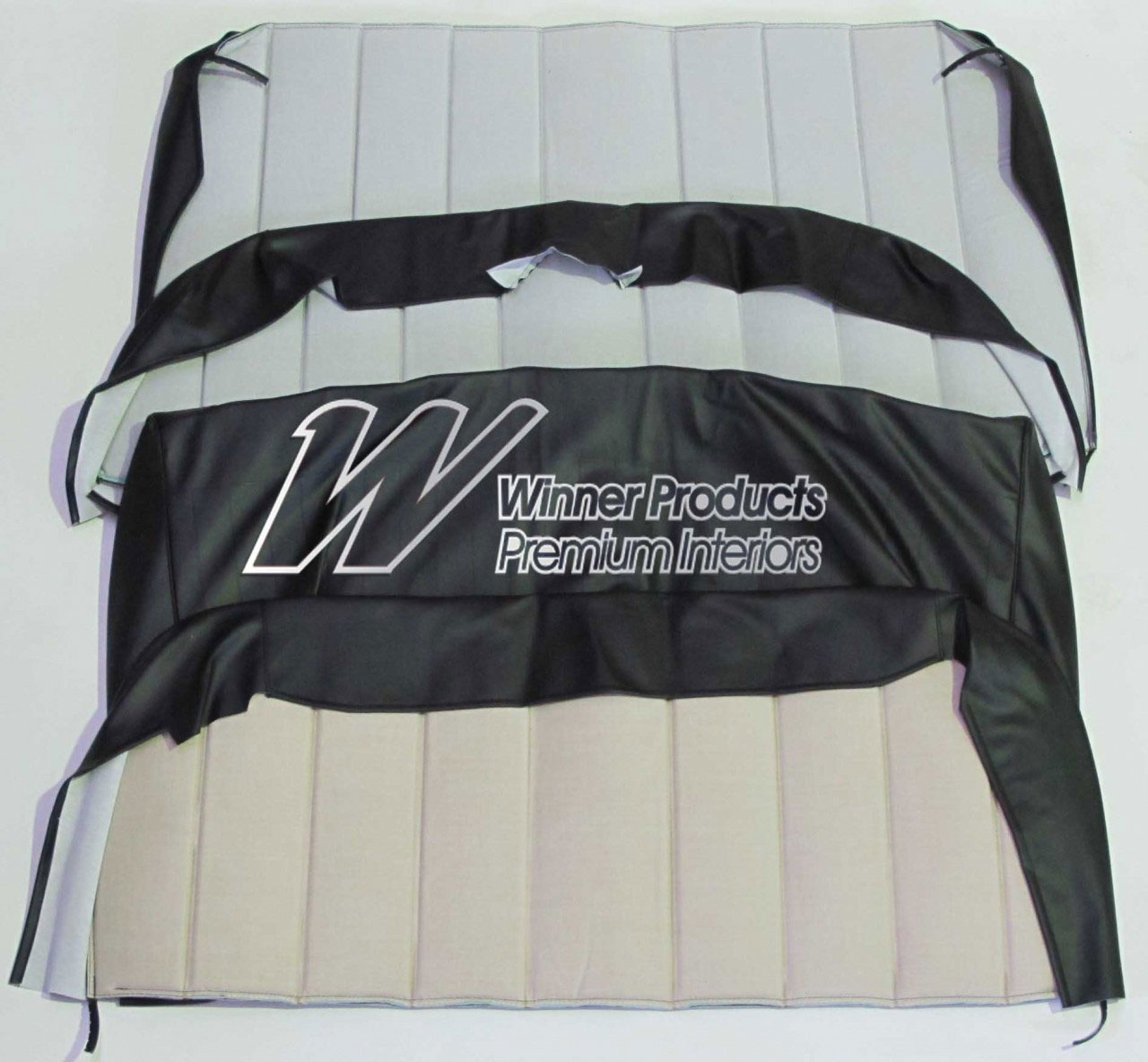 Holden Kingswood HG Kingswood Sedan 10E Black Seat Covers (Image 2 of 8)