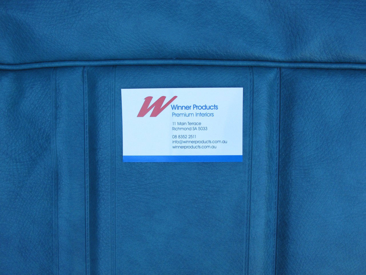 Holden Kingswood HG Kingswood Sedan 13E Turquoise Mist Seat Covers (Image 4 of 4)