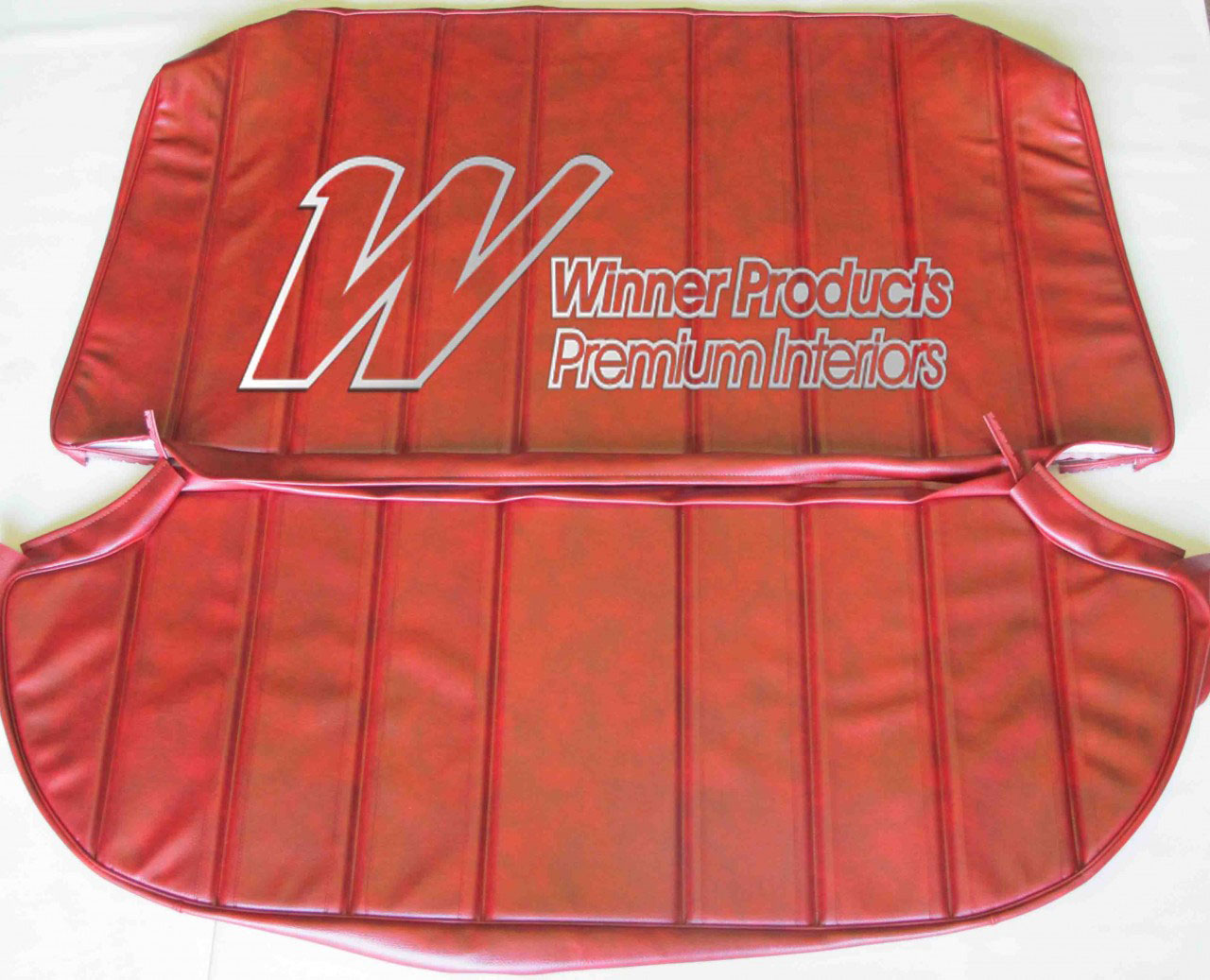 Holden Kingswood HG Kingswood Wagon 12E Baroque Red Seat Covers (Image 2 of 7)