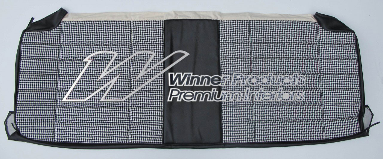 Holden Monaro HG Monaro GTS Coupe 10Y Black & Houndstooth Seat Covers (Image 7 of 10)