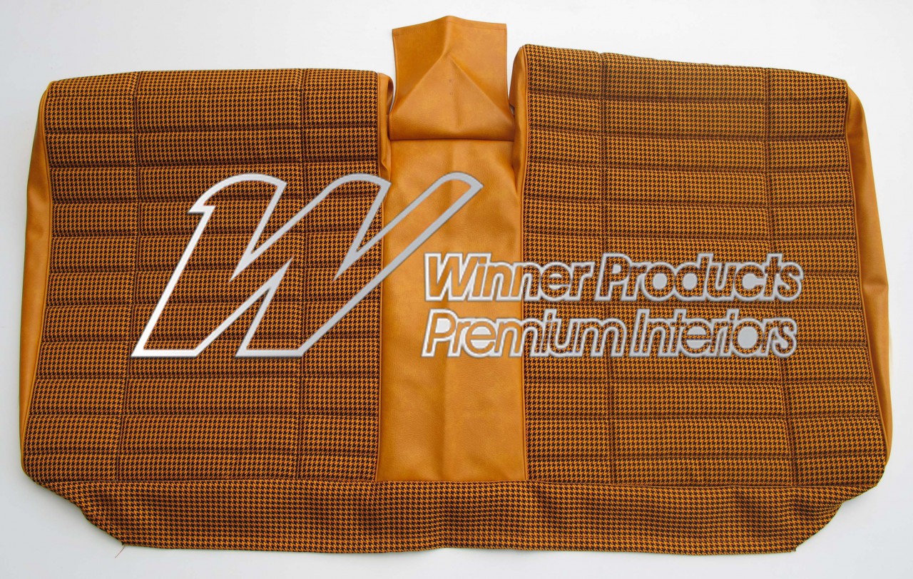 Holden Monaro HG Monaro GTS Coupe 15Z Indy Orange & Houndstooth Seat Covers (Image 4 of 6)