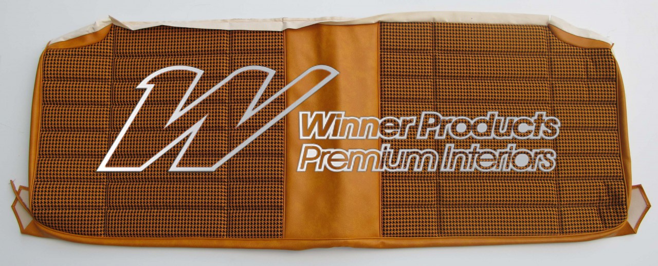 Holden Monaro HG Monaro GTS Coupe 15Z Indy Orange & Houndstooth Seat Covers (Image 5 of 6)