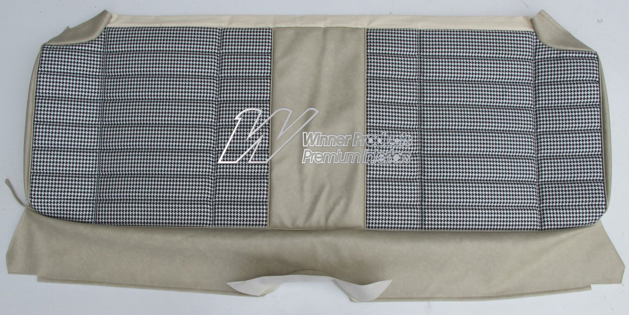 Holden Monaro HG Monaro GTS Coupe 18Y Sandalwood & Black & Houndstooth Seat Covers (Image 10 of 14)