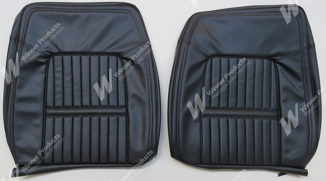 Holden Statesman HJ Statesman Caprice Sedan 19V Black Seat Covers (Image 4 of 7)