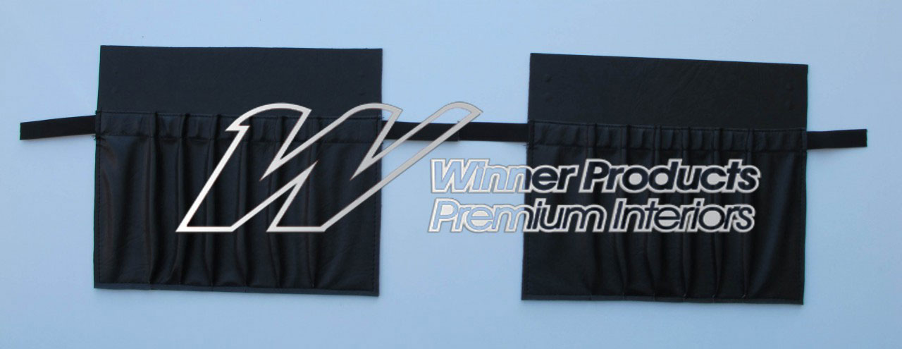 Holden Monaro HJ Monaro GTS Coupe 18Y Slate Black & Stripe Seat Covers (Image 4 of 13)