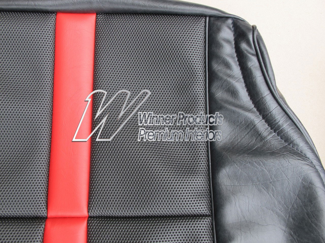 Holden Monaro HJ Monaro GTS Coupe 18Z Slate Black & Stripe Seat Covers (Image 5 of 19)