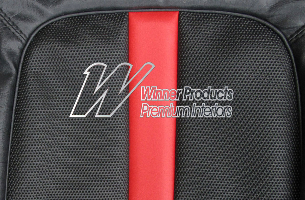 Holden Monaro HJ Monaro GTS Coupe 18Z Slate Black & Stripe Seat Covers (Image 10 of 19)