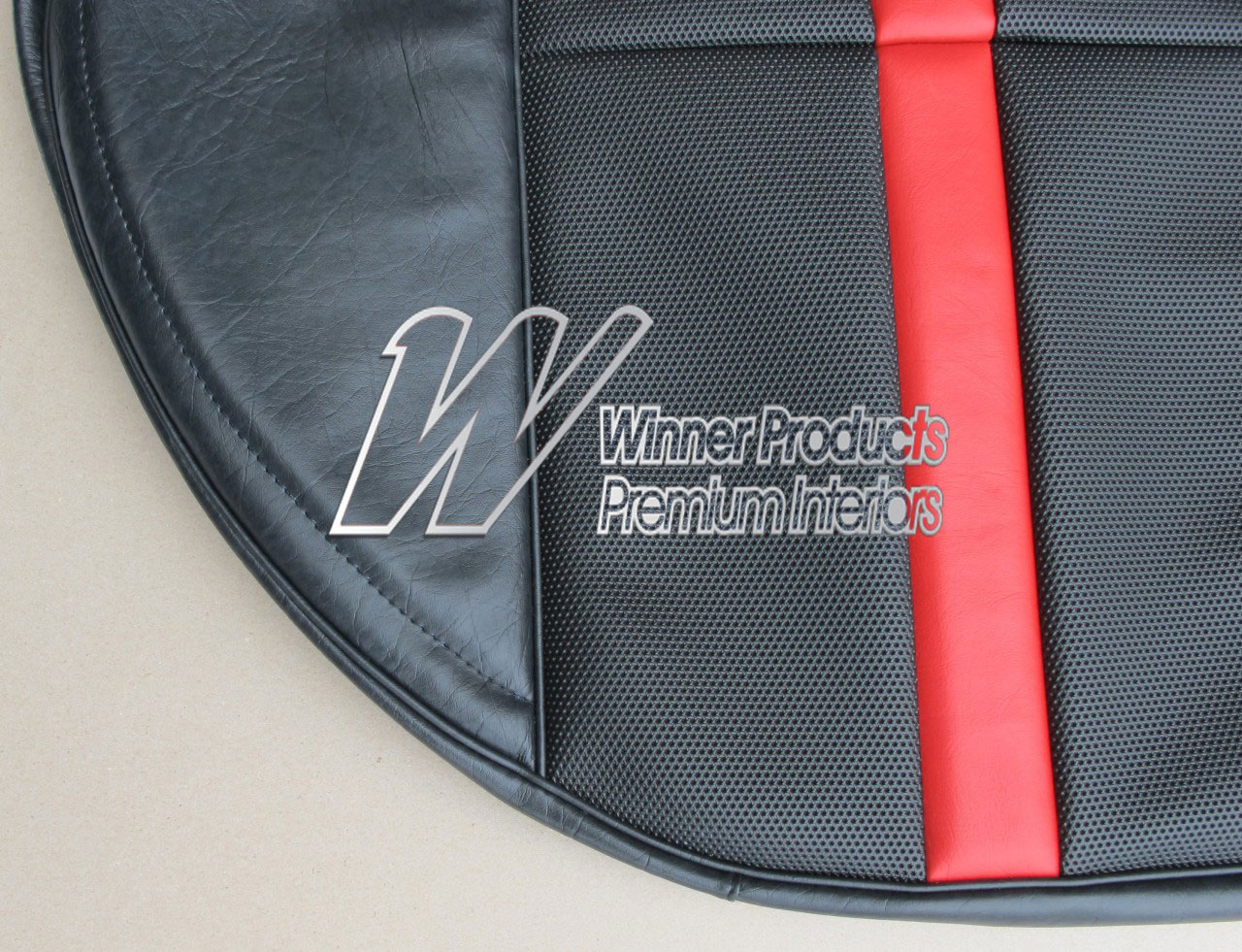 Holden Monaro HJ Monaro GTS Coupe 18Z Slate Black & Stripe Seat Covers (Image 13 of 19)